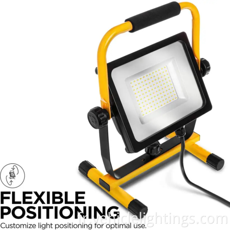 LED TRAVAIL LEAU 30W IP65 IMPRÉPERSION EXTÉRIEUR PORTABLE PLACTION PLACKET ECTIR LED TRAVAIL LED